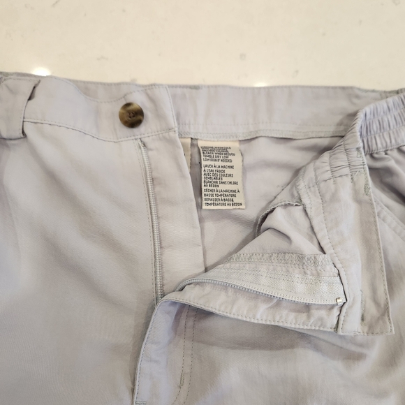 VTG Bimini Bay Shorts Mens 38 Blue Pockets Outdoor Adventure Cargo 100% Nylon - Picture 3 of 12